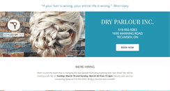 Desktop Screenshot of dryparlourinc.com